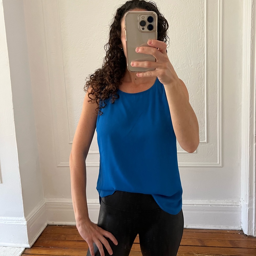Alfani - Royal blue sleeveless top